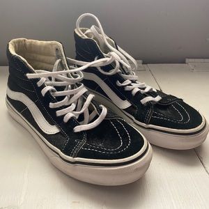 high top old school vans